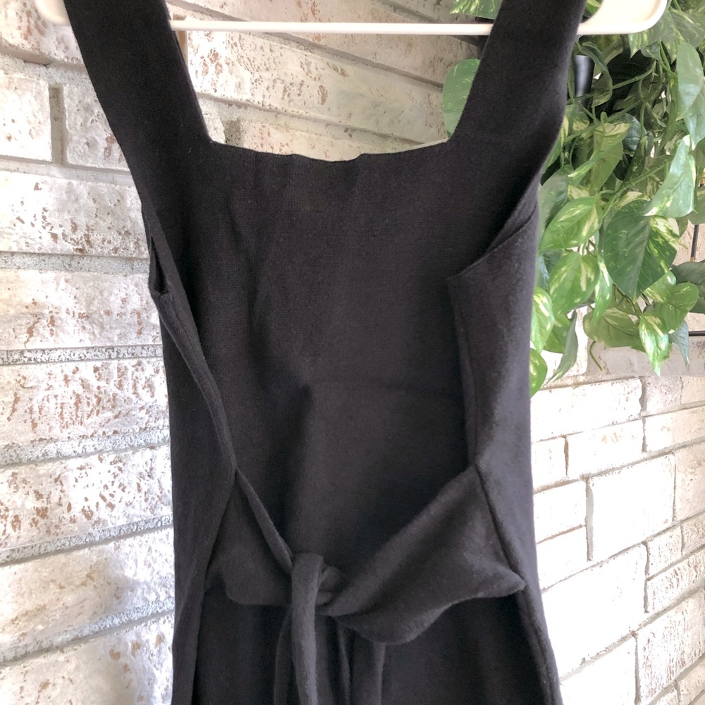 LOFT sweater tank with tie front